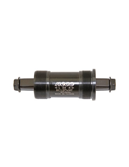 Bottom Bracket Cartridge Square Set 68mm 107.5mm Black.